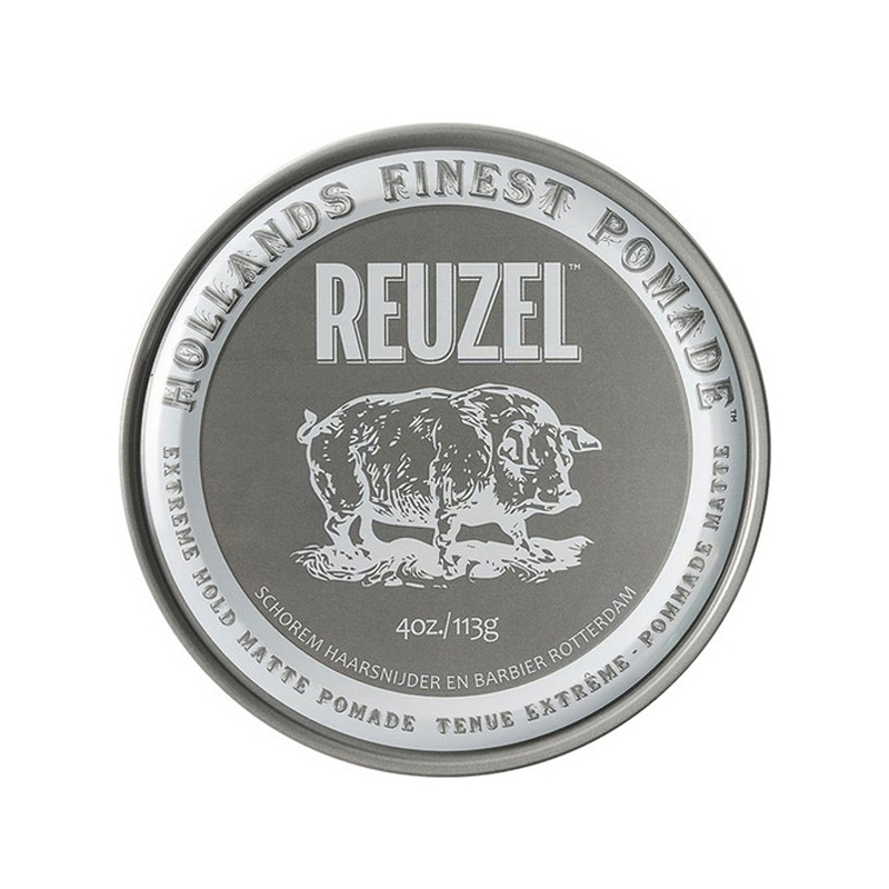 荷蘭 Reuzel - 灰豬 極度強力定型 水性髮蠟