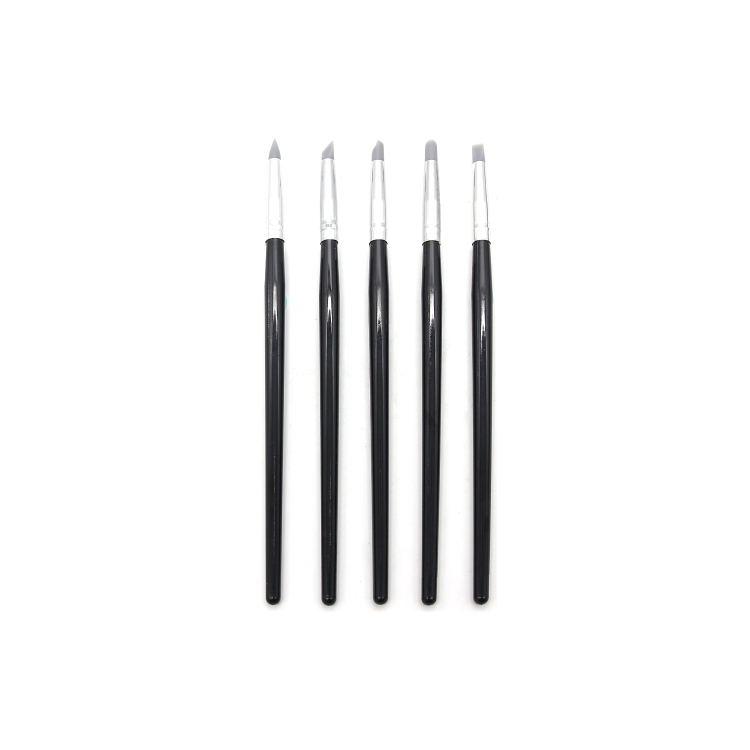 台灣 F&G 工藝筆系列矽膠筆5支入 3mm 5mm 8mm 黑 灰 隨機發貨