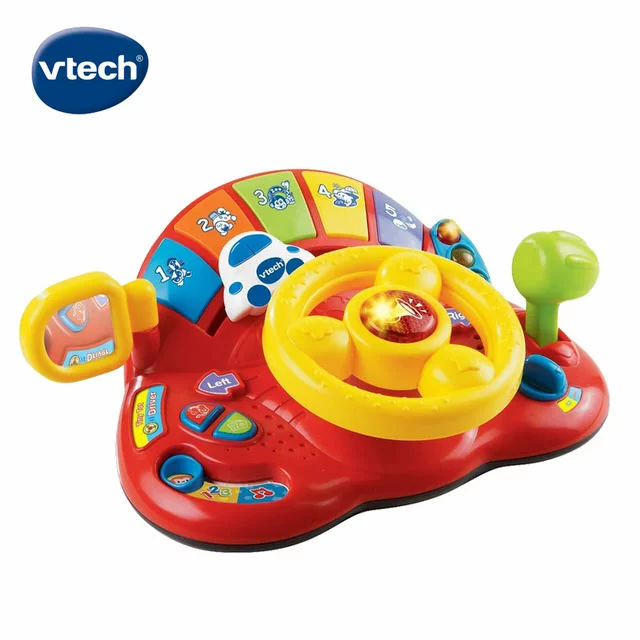 《 英國 Vtech 》 嬰幼兒系列 歡樂學習方向盤