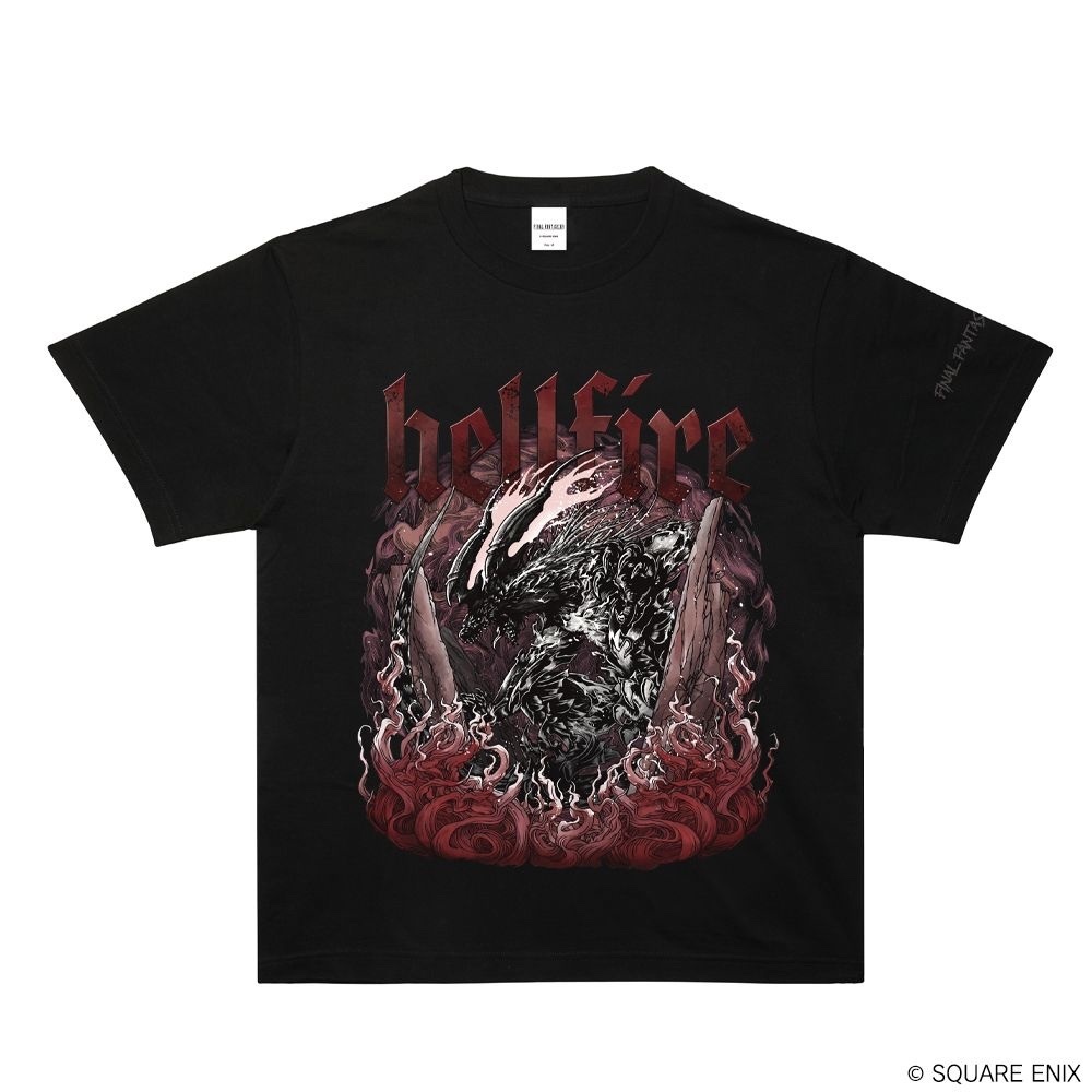 預訂2023/10月 FINAL FANTASY XVI HELLFIRE T-SHIRT M-XL