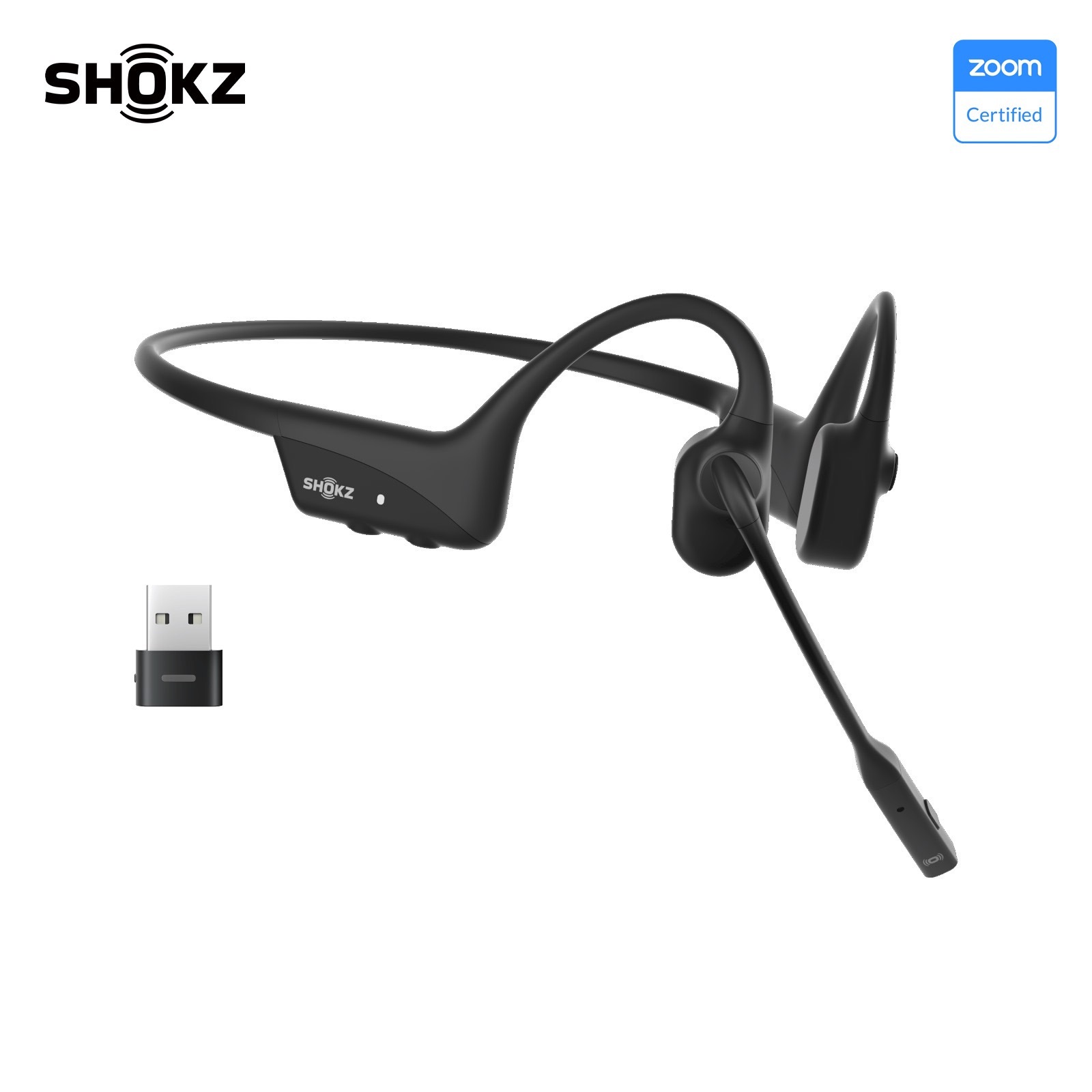 Shokz OpenComm2 UC 骨傳導通訊耳機