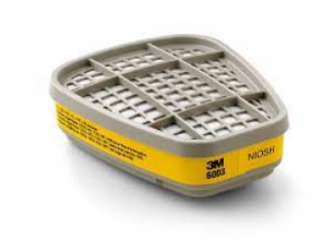 3M 6003防氣味濾芯(2個/包)(適用6200DD豬咀口罩)-[6003]