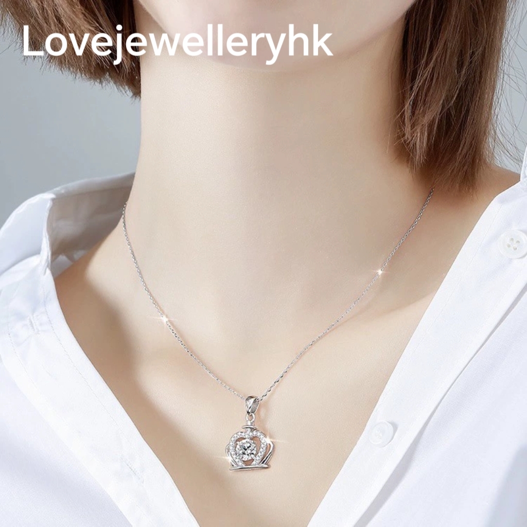 莫桑鑽皇冠吊咀    P1C018