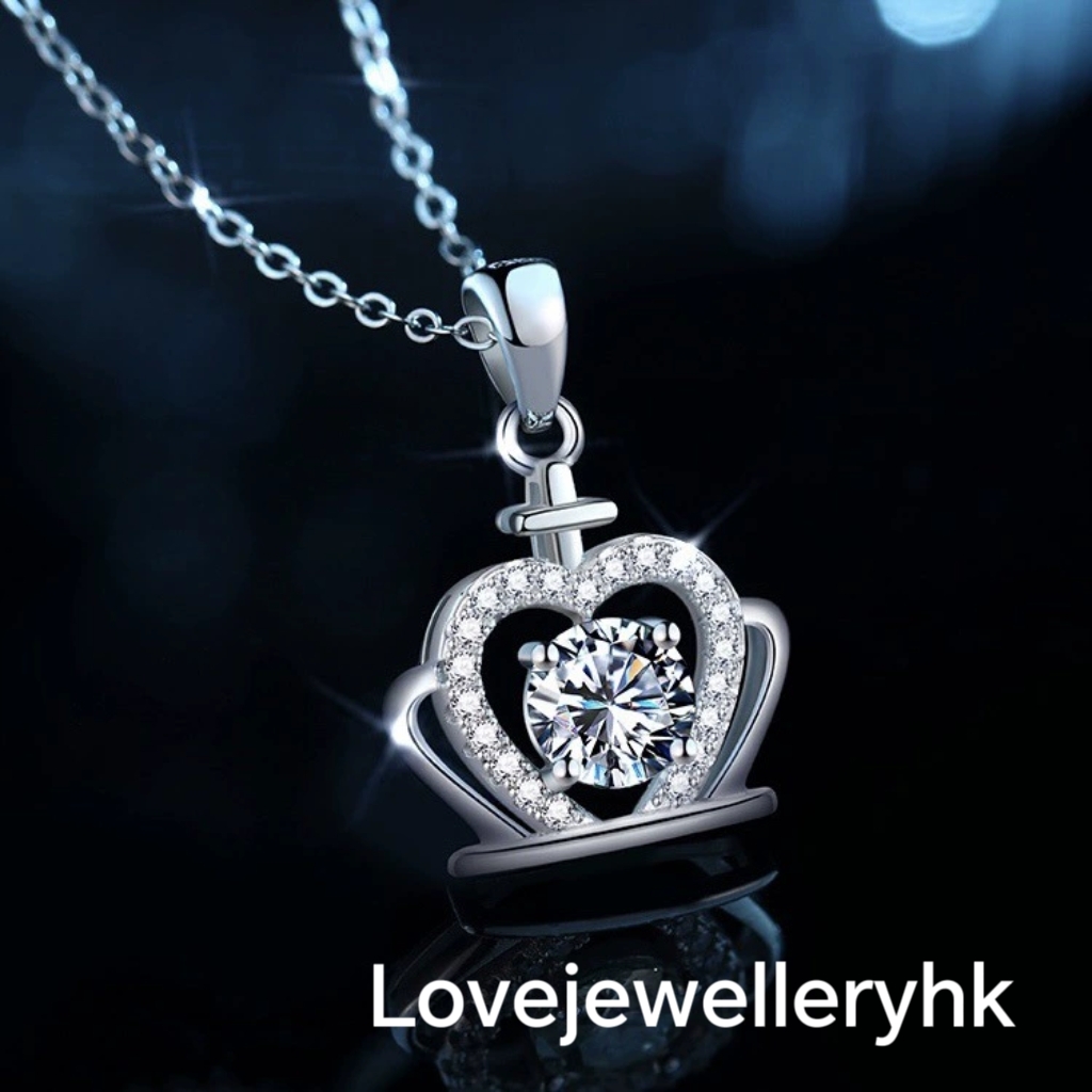 莫桑鑽皇冠吊咀    P1C018