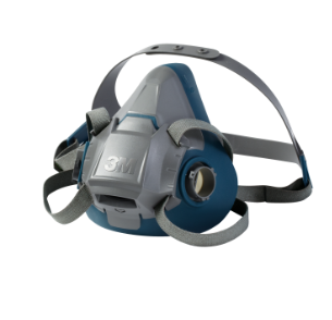 3M 6502QL 雙過濾豬咀口罩(矽質膠)(淨托)-[6502QL]