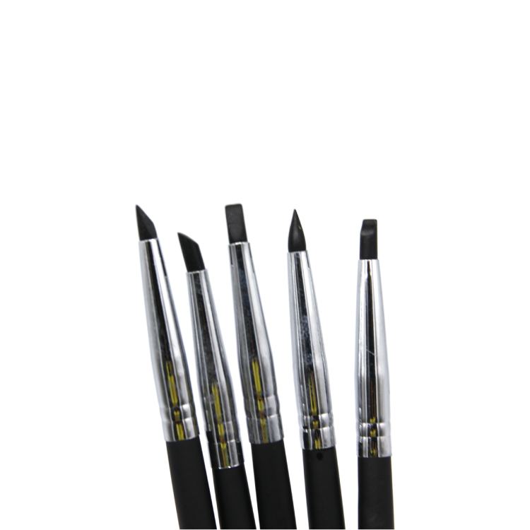 台灣 F&G 工藝筆系列矽膠筆5支入 3mm 5mm 8mm 黑 灰 隨機發貨