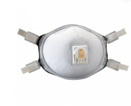 3M 8214(N95)非油性粉塵/煙燻/臭氧口罩(10個/盒)-[8214]