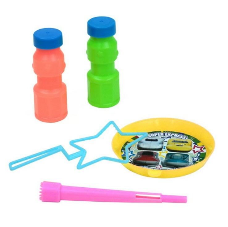 新幹線肥皂泡連碟玩具