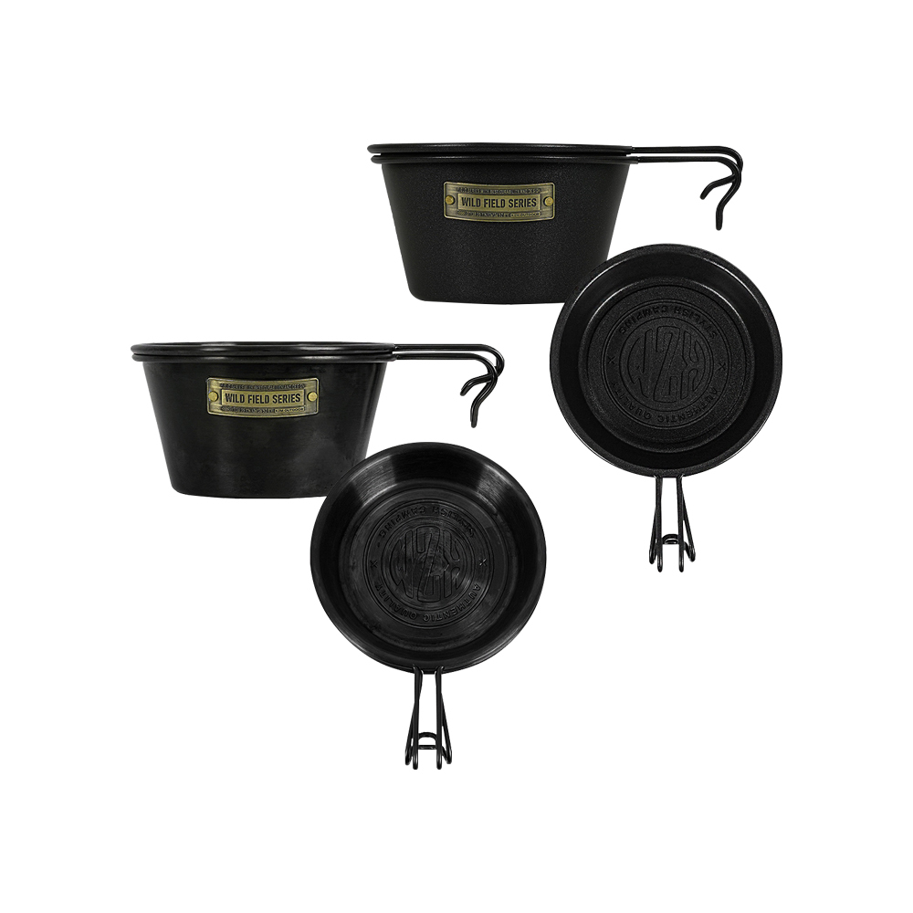 KZM 工業風不鏽鋼雪拉碗 2P