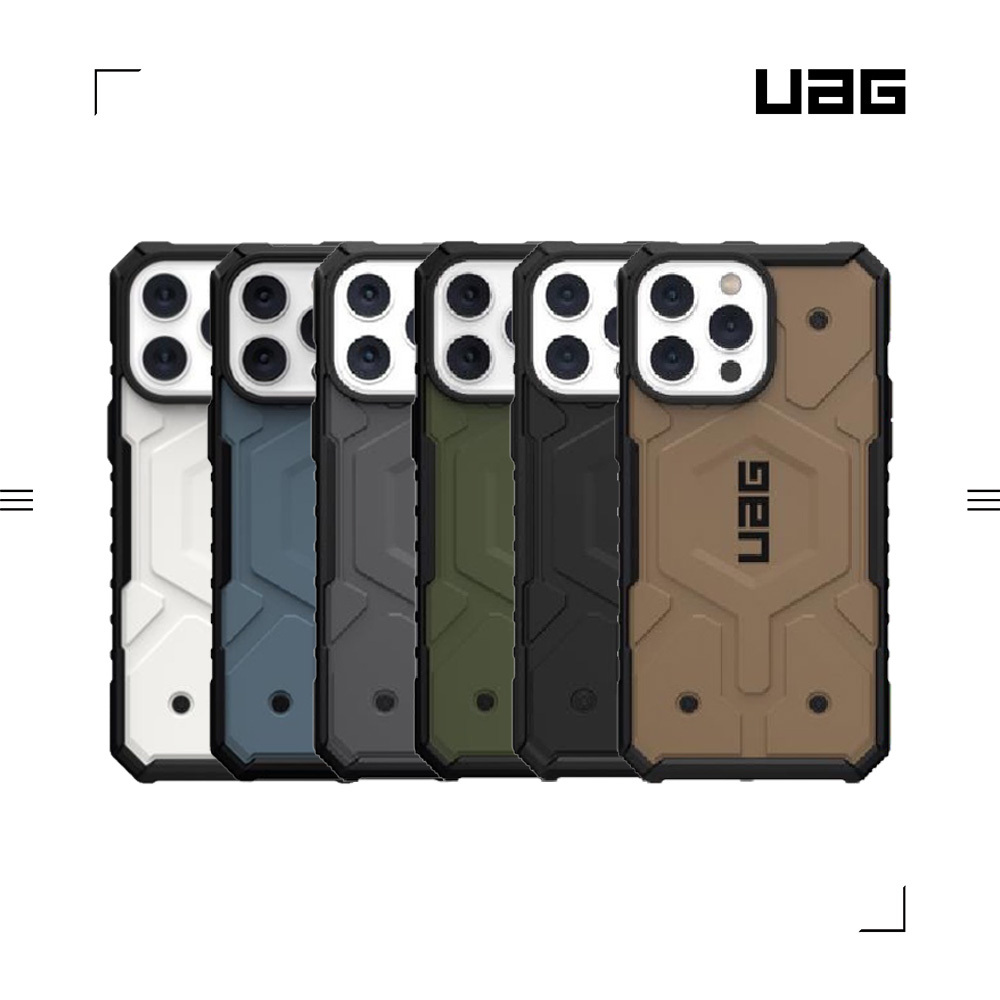 UAG  iPhone15 Pro (6.1")  美國軍規MagSafe耐衝擊保護殼 (6色)