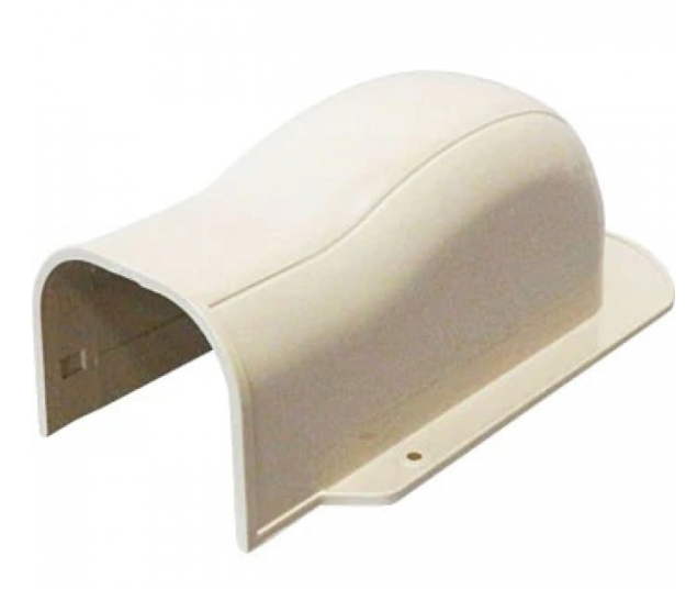 "MEC" 日本冷氣裝飾膠槽配件-牆蓋