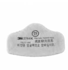 3M 防塵濾棉(適用3000/HF-52豬咀口罩)(10塊/包)-[3744K]