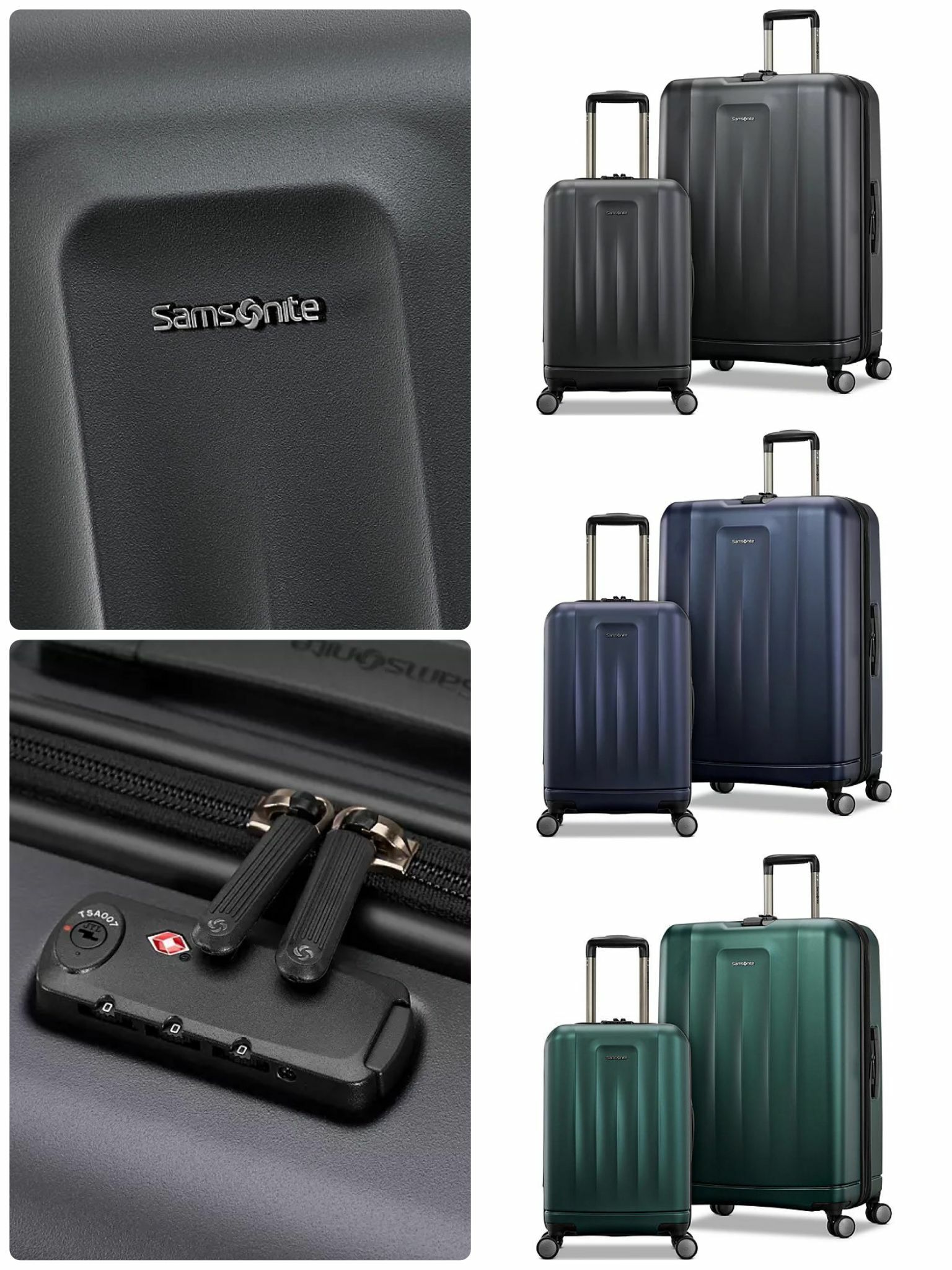 【現貨】Samsonite Z090551 直紋行李箱 (1套2個)