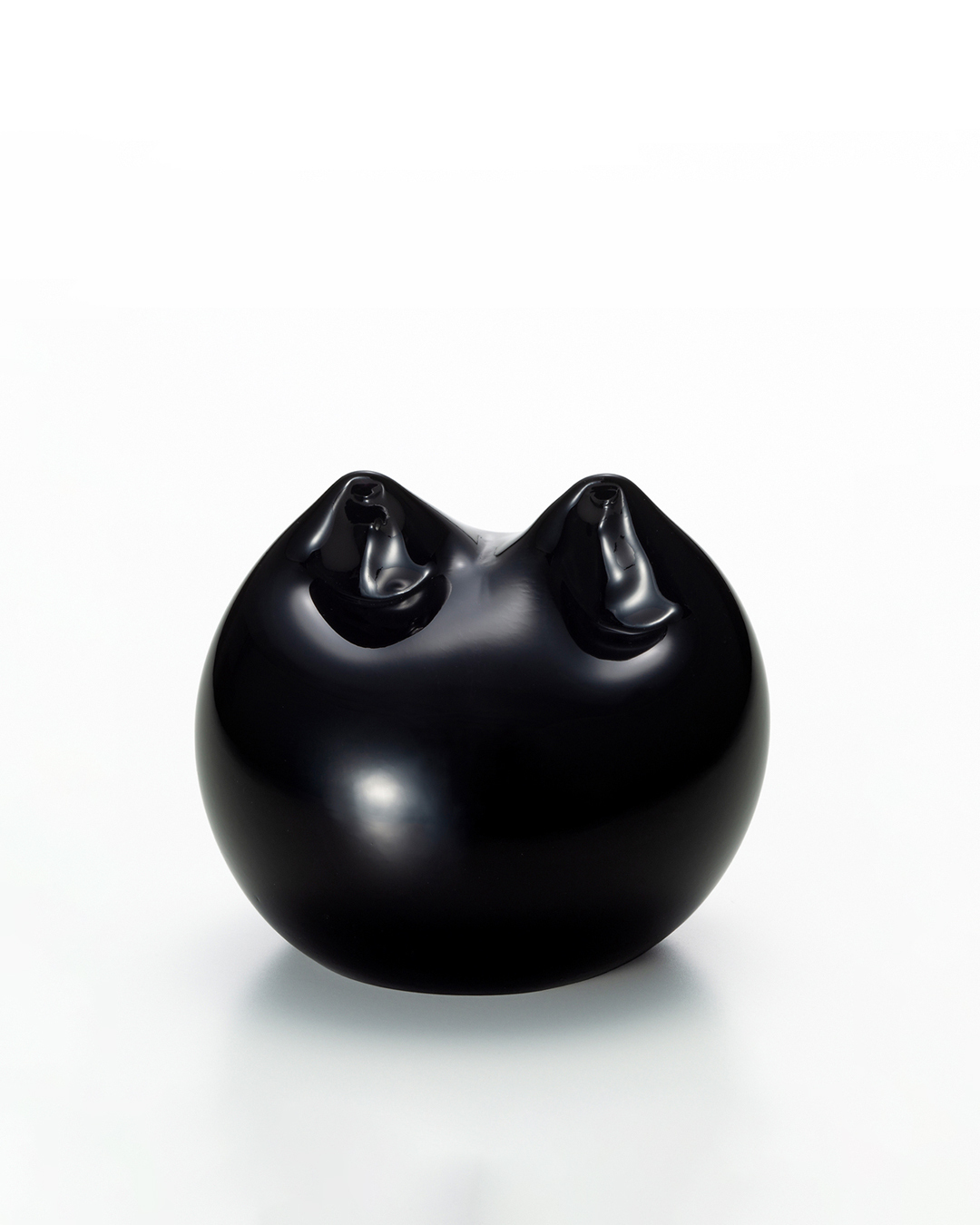 Coconeco 貓兒紙鎮／擺設 黑色｜石塚硝子