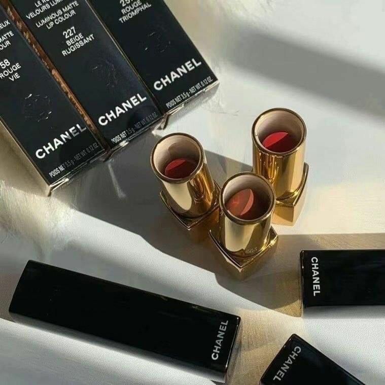 【一口價$189/盒】 Chanel 超炫耀獅子絲絨唇膏3.5g禮盒套裝