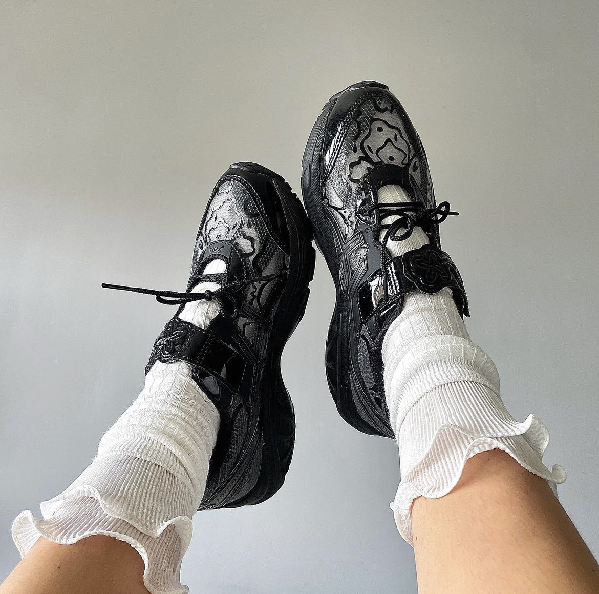 <國外限定款📼> Cecilie Bahnsen x ASICS GT-2160 Jennie同款 黑花花