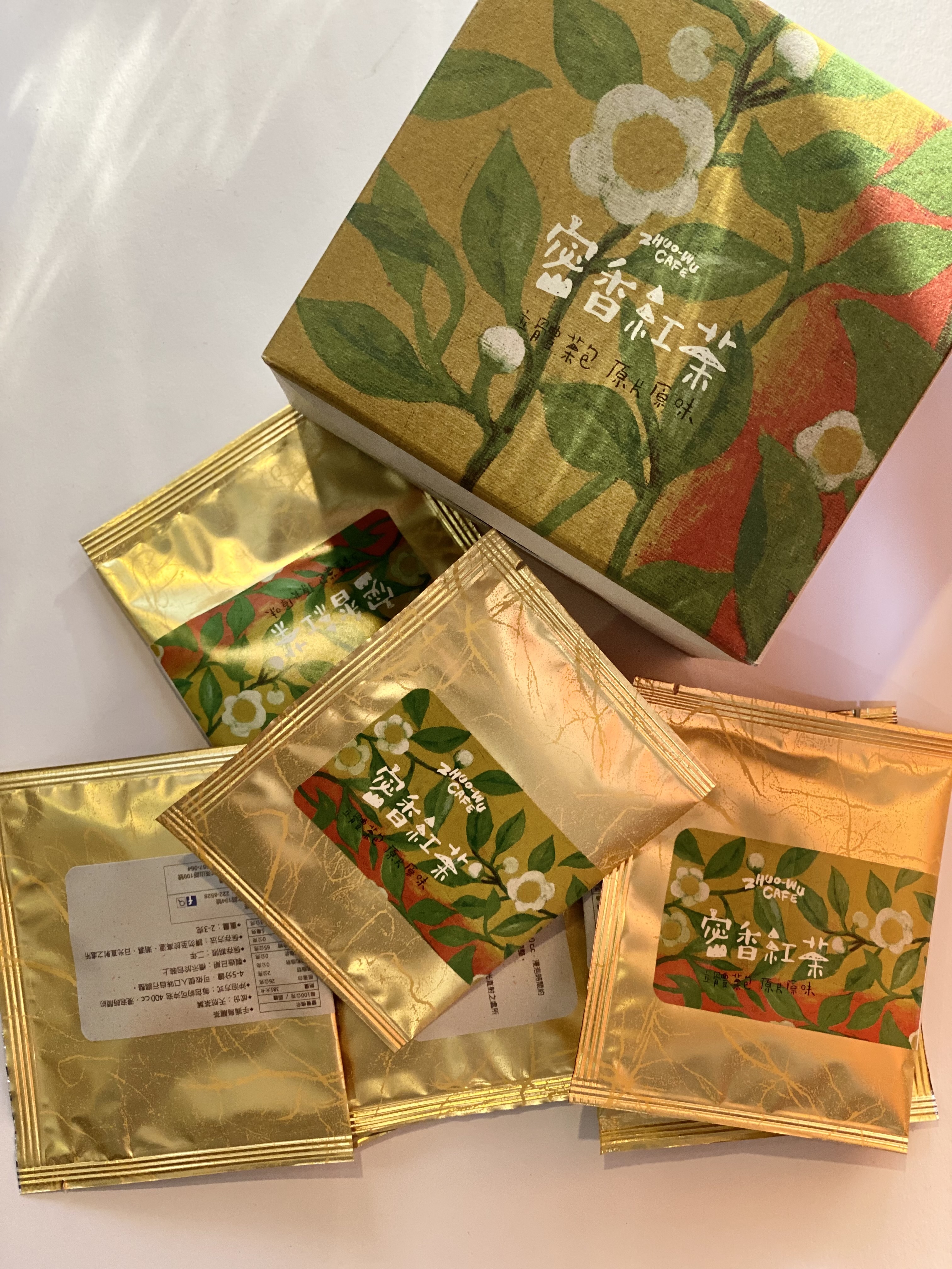 卓武山咖啡農場 蜜香紅茶茶包 盒裝 / 散裝