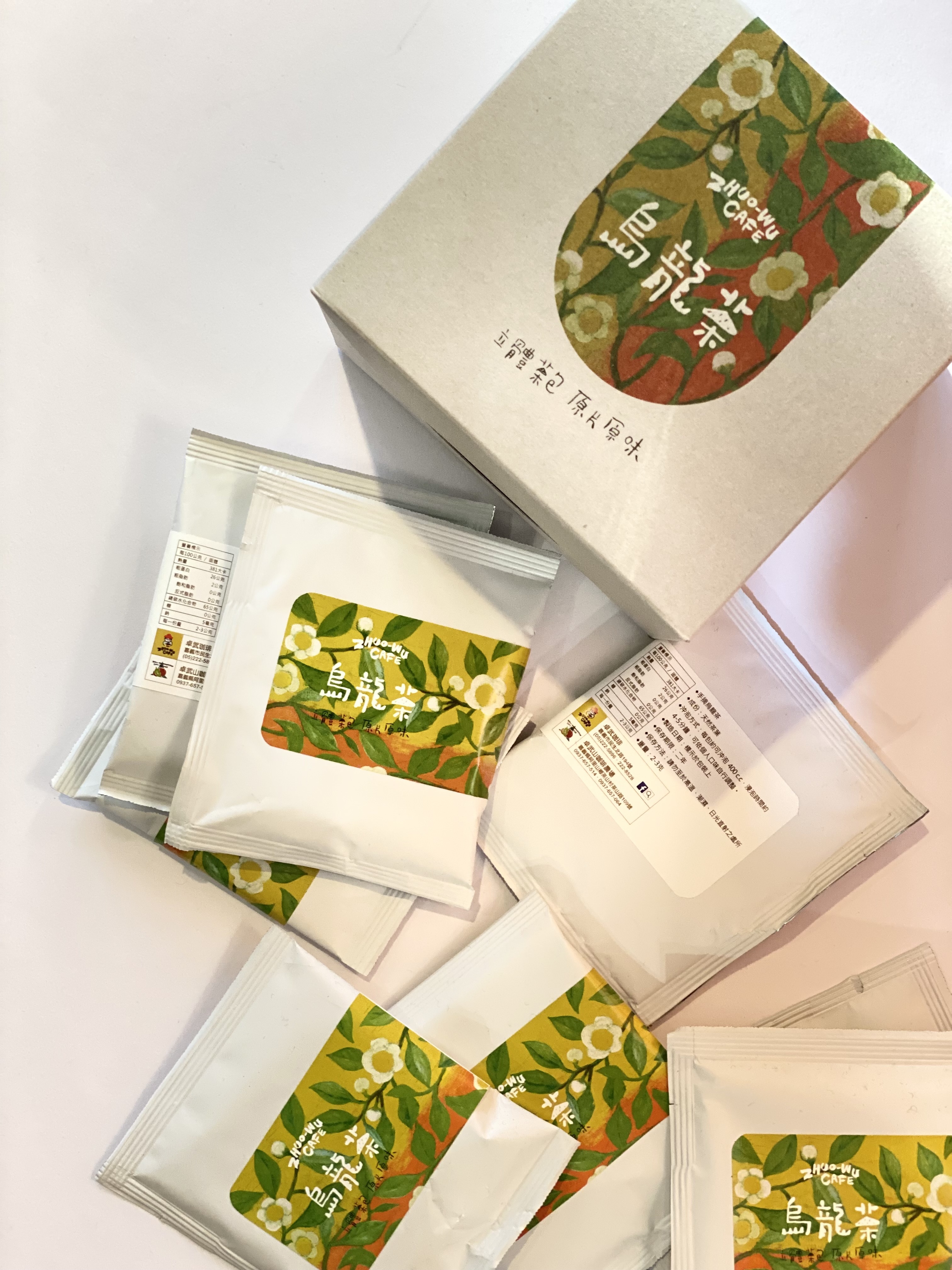 卓武山咖啡農場 清香烏龍茶茶包 盒裝 / 散裝