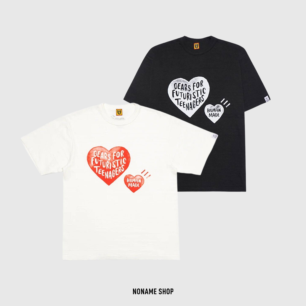 HUMAN MADE GRAPHIC TEE 經典心形兩色(男款)