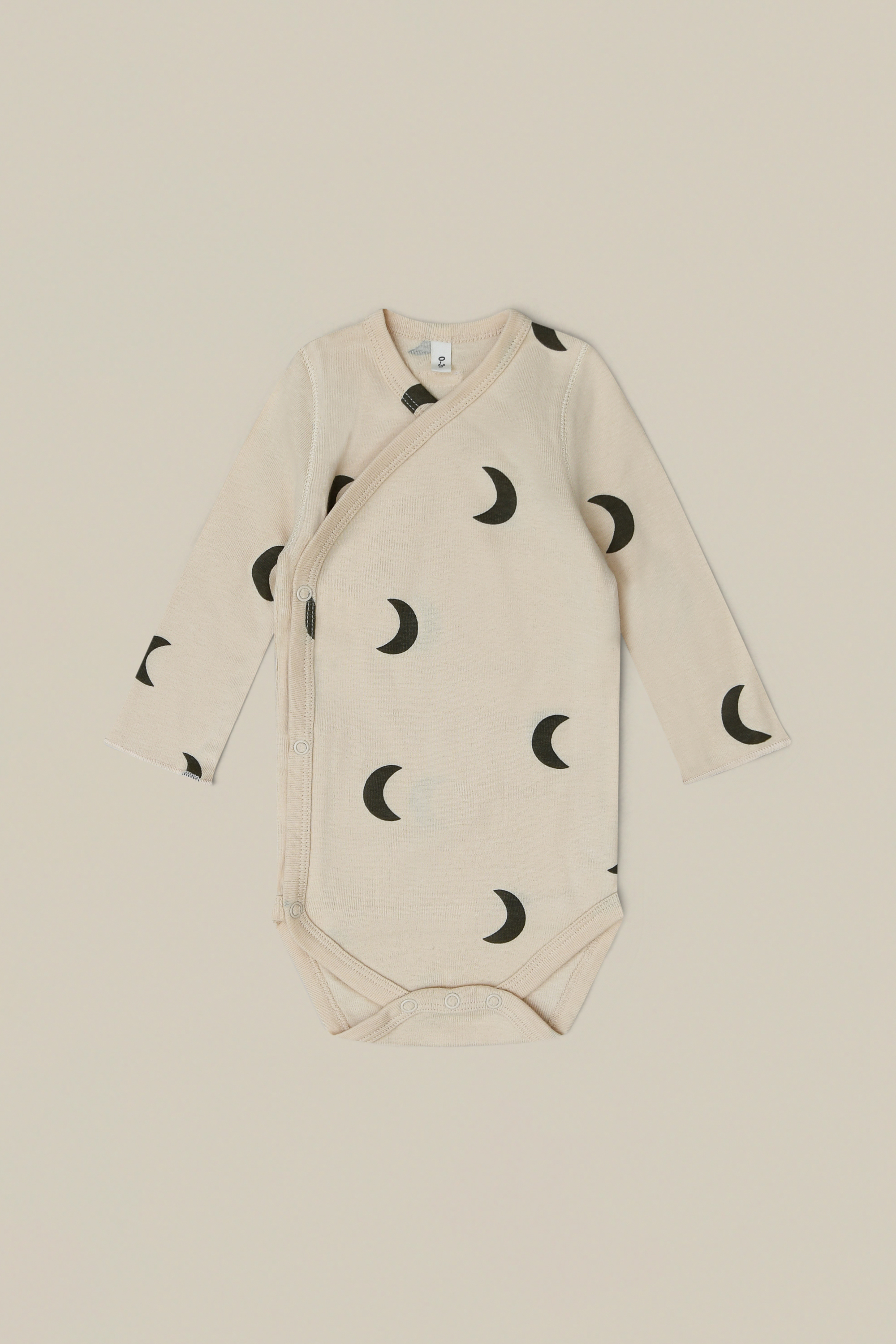 Organic Zoo 沙色月亮包屁衣 Desert Midnight Wrap Bodysuit