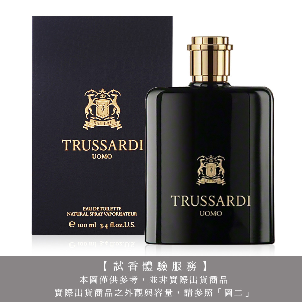 【試香體驗服務】TRUSSARDI 貴族犬男性淡香水 (黑狗) 試香