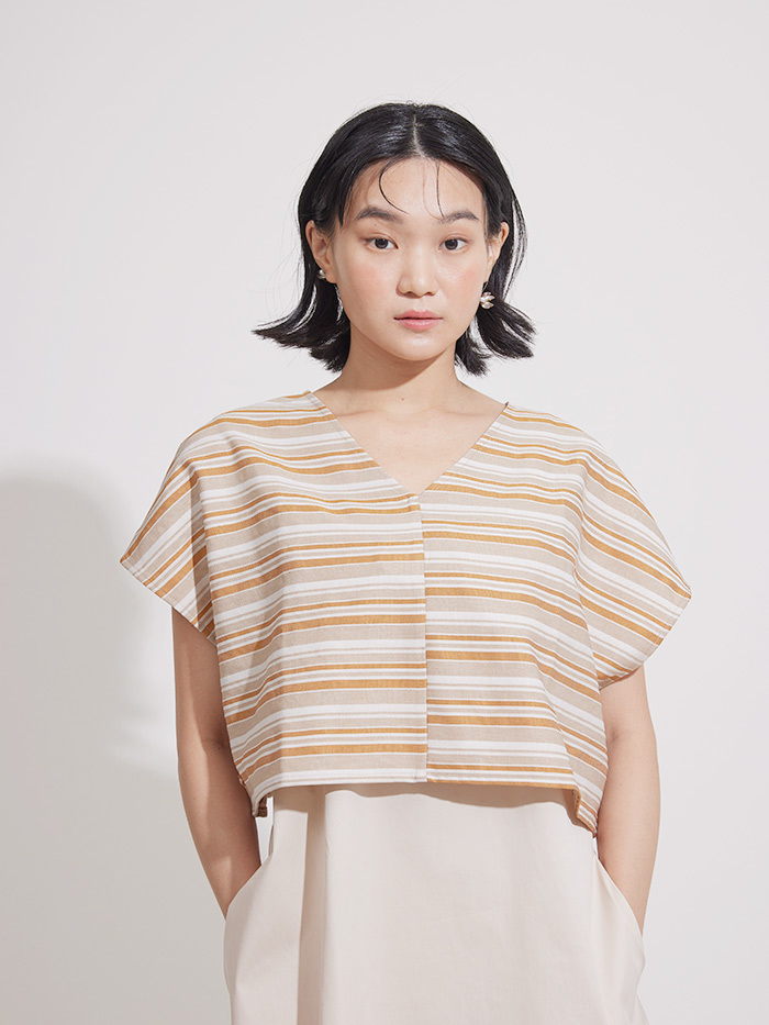 遊人清晨罩衫上衣-芒夏