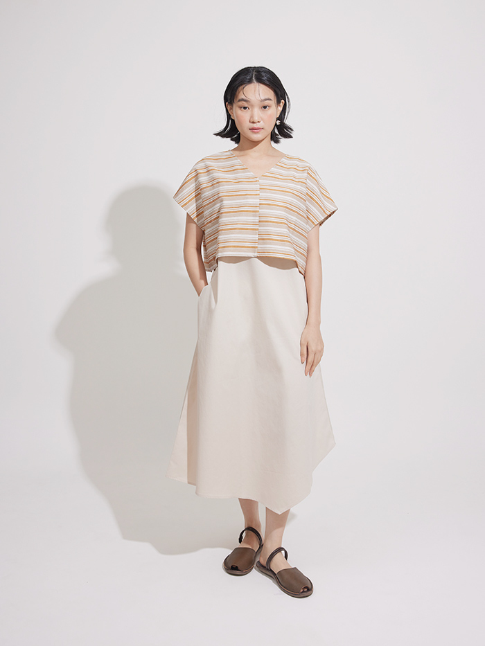 遊人清晨罩衫上衣-芒夏