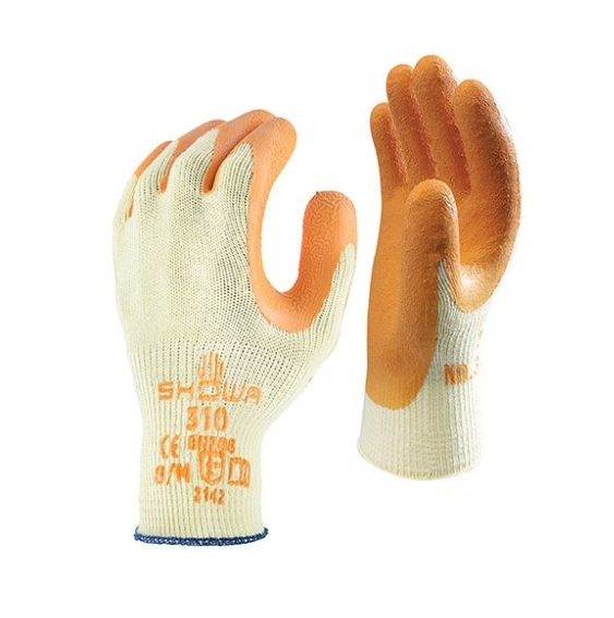 "SHOWA"日本尚和防滑勞工手套 (橙色)