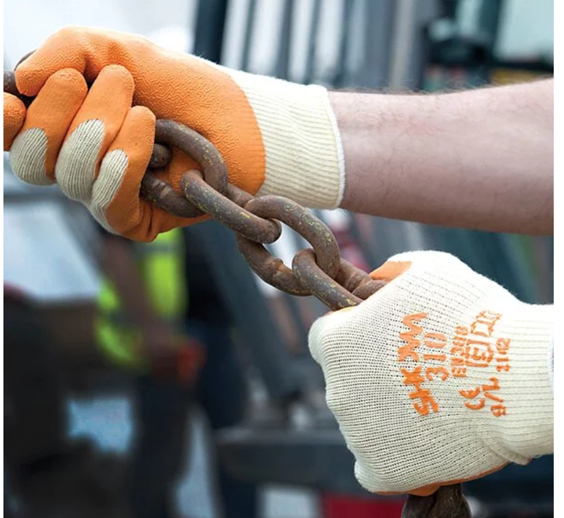 "SHOWA"日本尚和防滑勞工手套 (橙色)