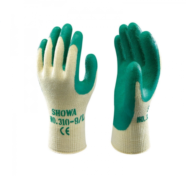 "SHOWA"日本尚和防滑勞工手套 (綠色)