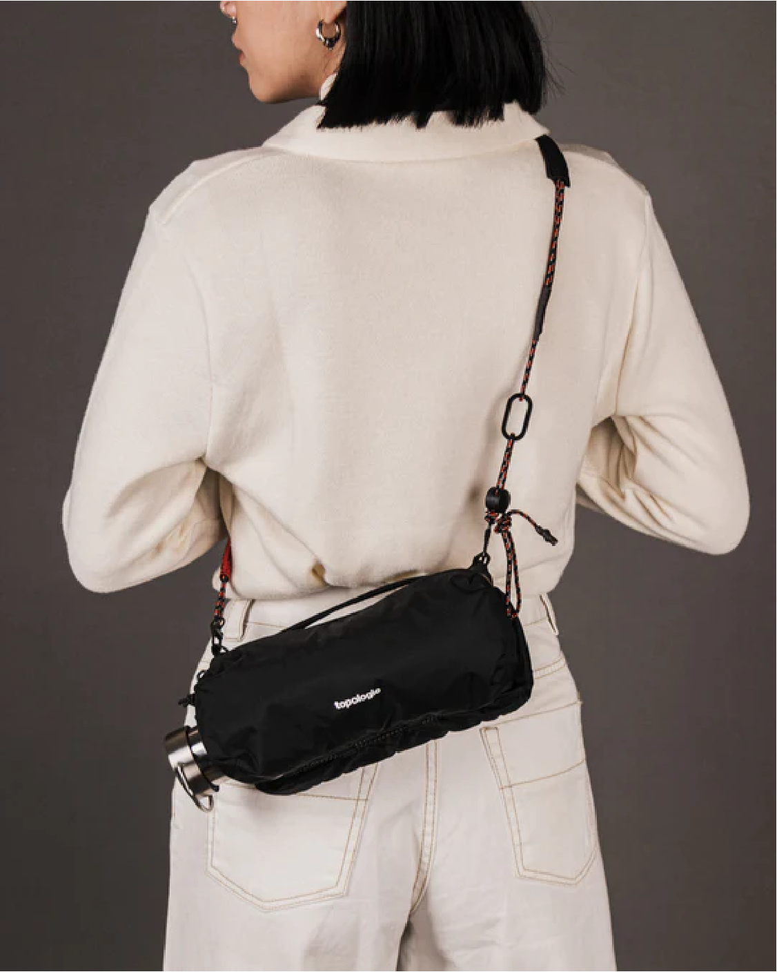 水瓶斜背包(青苔綠)