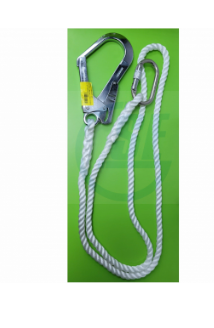 12mm救生繩配救生扣加大勾(2米長)-[W12MM3031-2M]