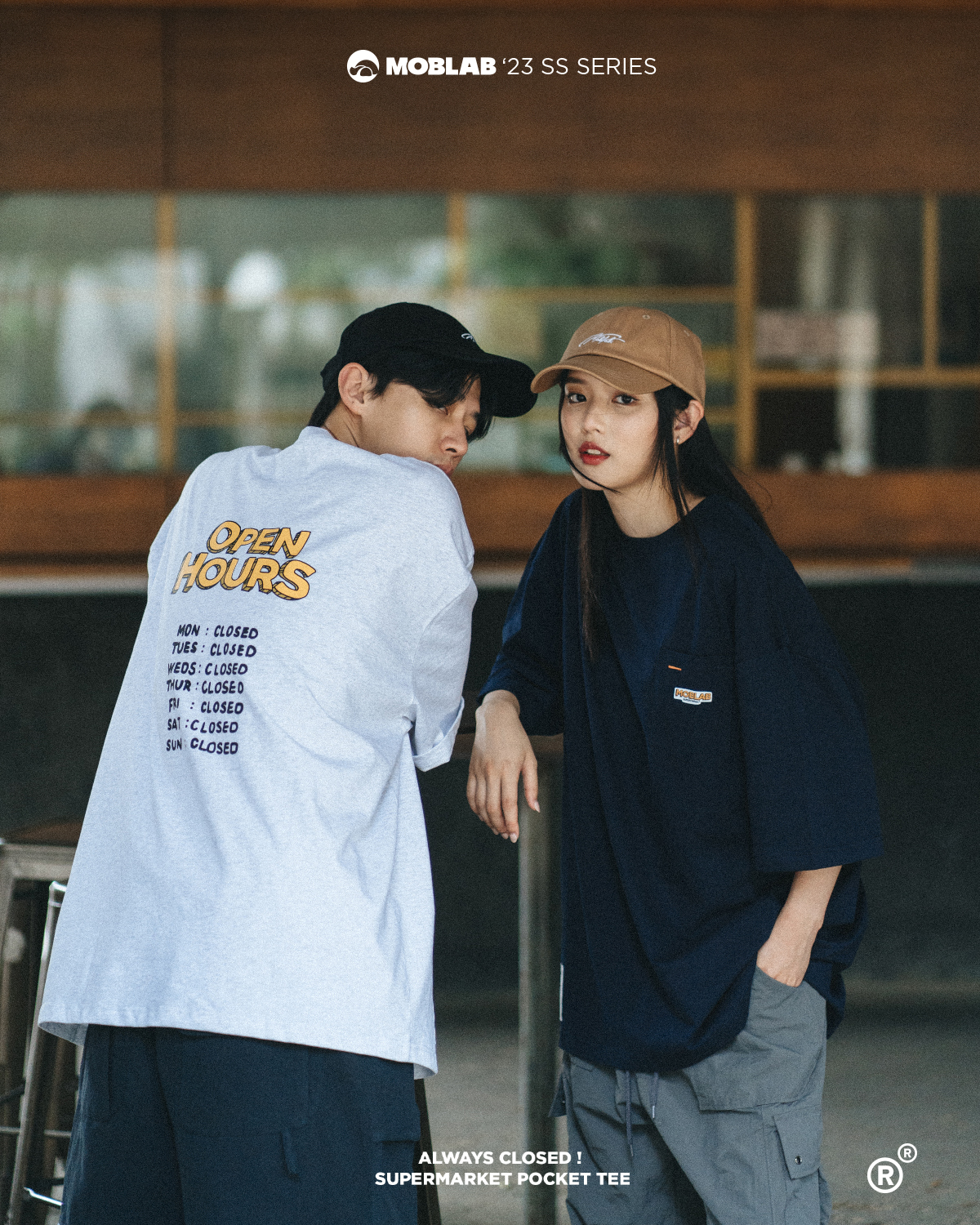 #現貨 MOBLAB SUPERMARKET POCKET TEE 超市T 三色