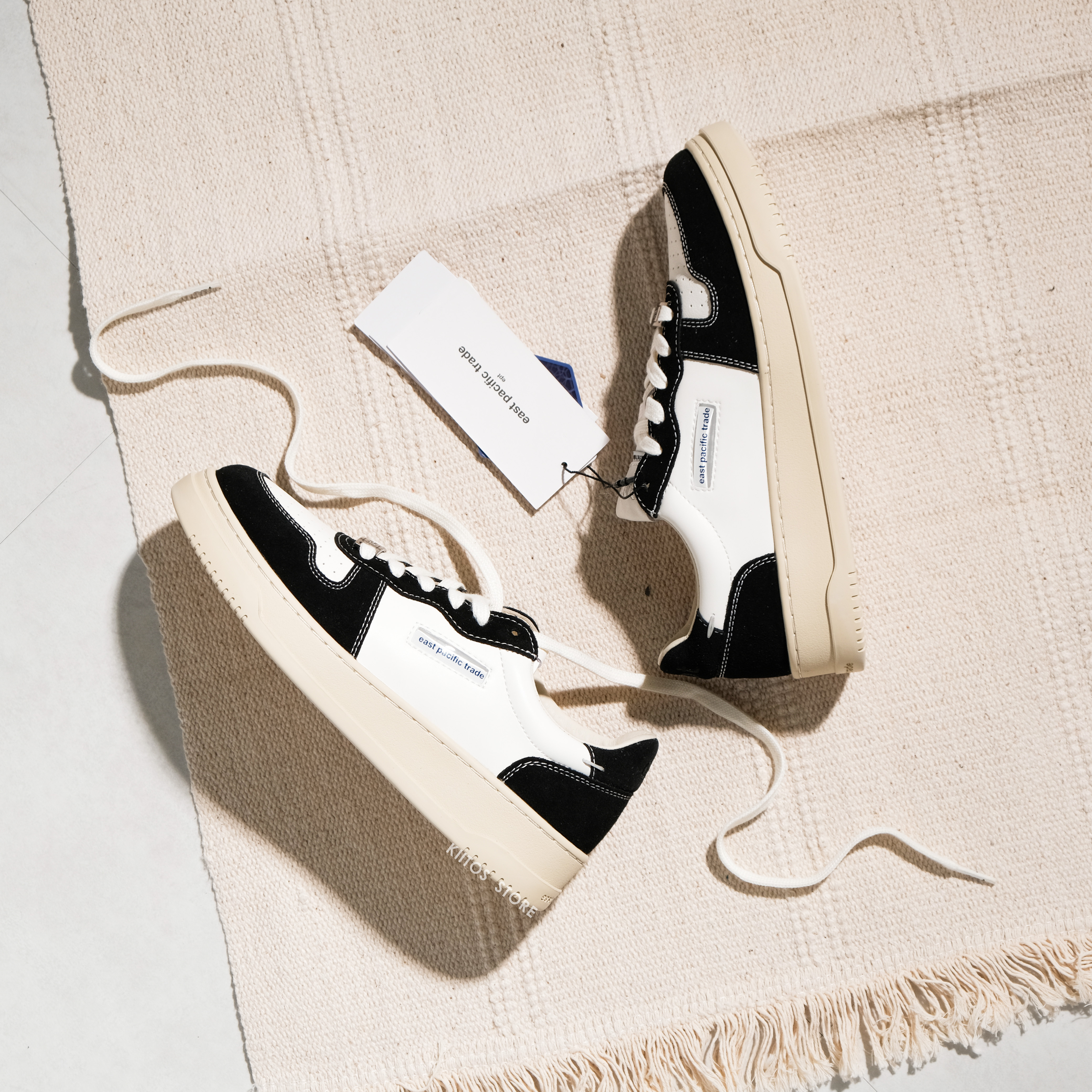 EPT East Pacific Trade Court 黑白奶油底 (BLACK/WHITE)