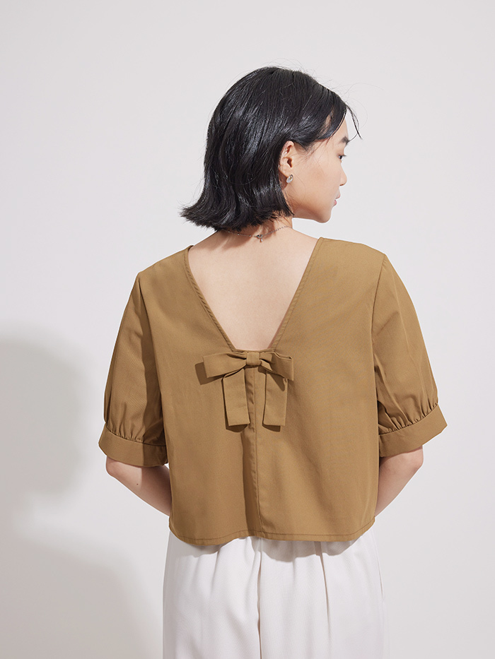 小蘋果落肩上衣-熟成