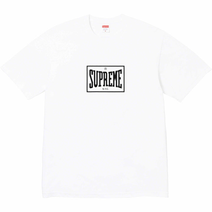 2023AW Supreme Warm up tee Logo 斯伯丁 短T 短袖 開季商品