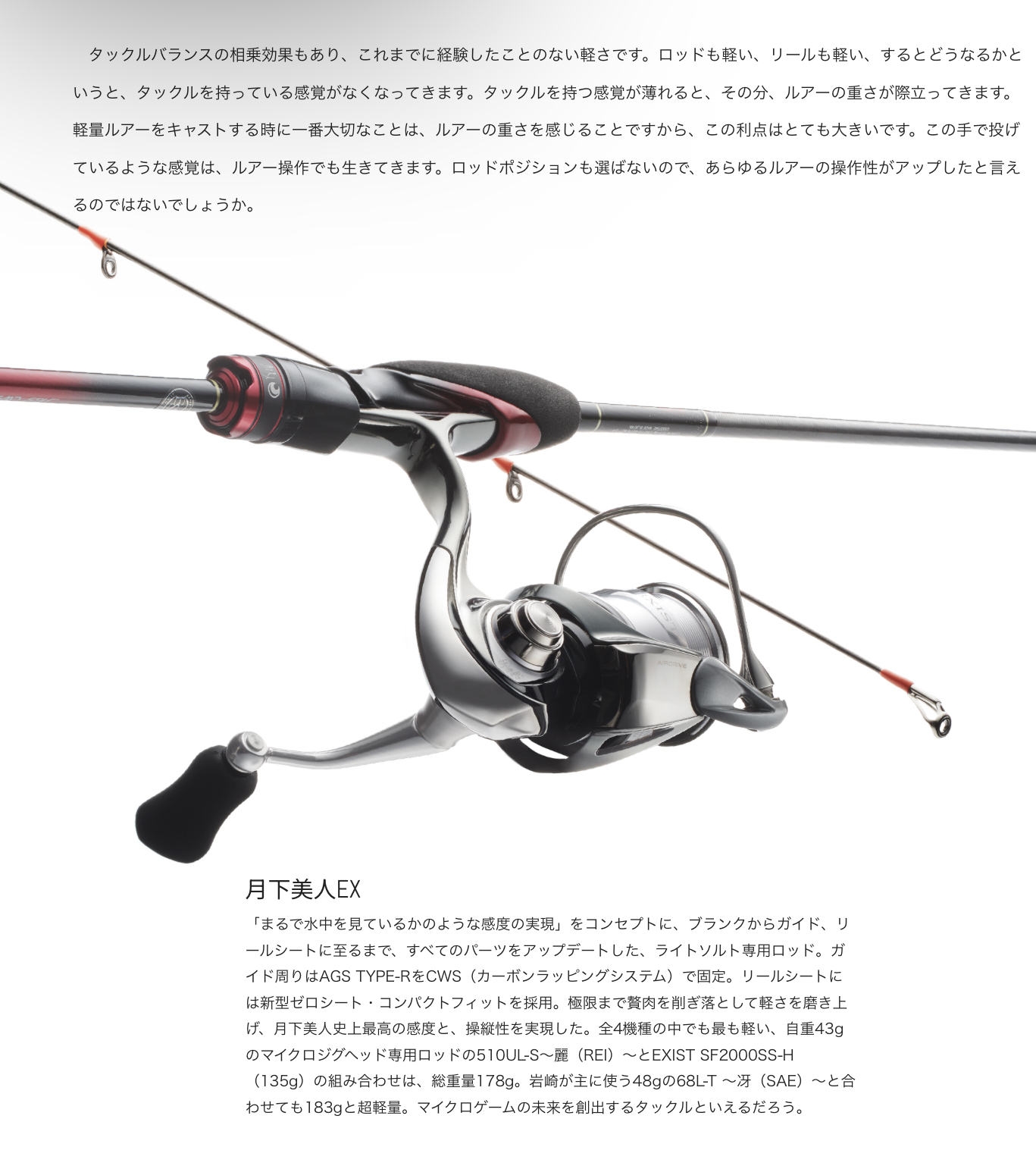 DAIWA EXIST SF 2000SS-P ダイワ イグジスト DAIWA EXIST SF 2000SS-P