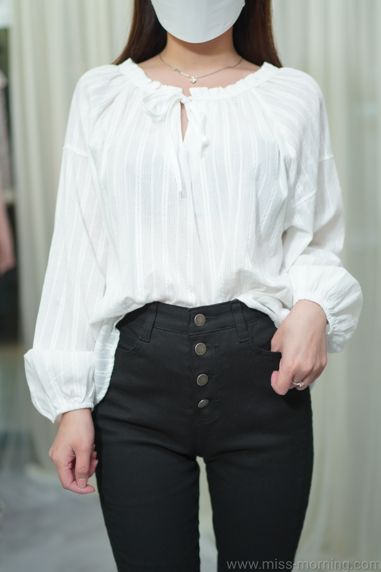 束領娃娃款上衣(13378)