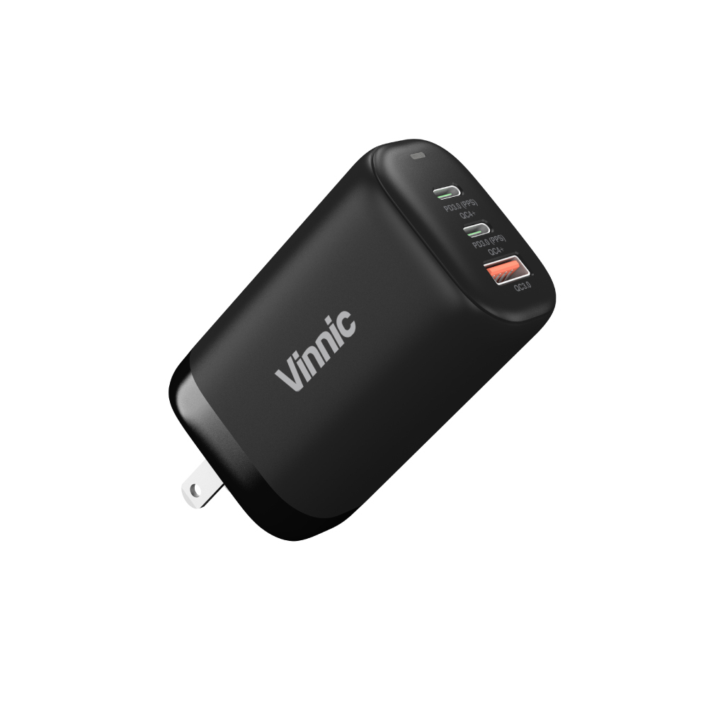 Vinnic GaNgapurna 65W PD QC GaN 旅行充電器