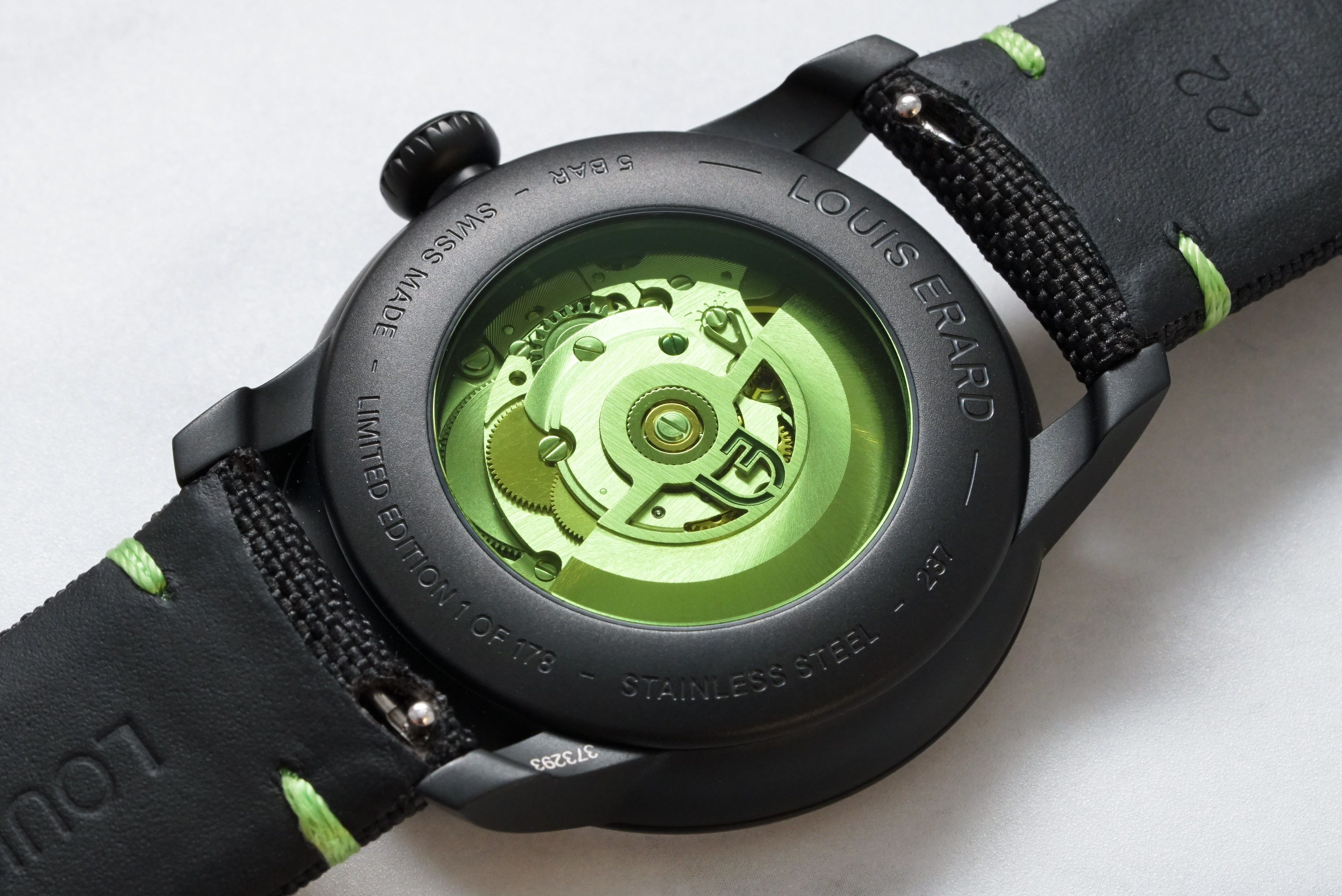 聯名款 Collaboration｜Le Régulateur Louis Erard x Label Noir