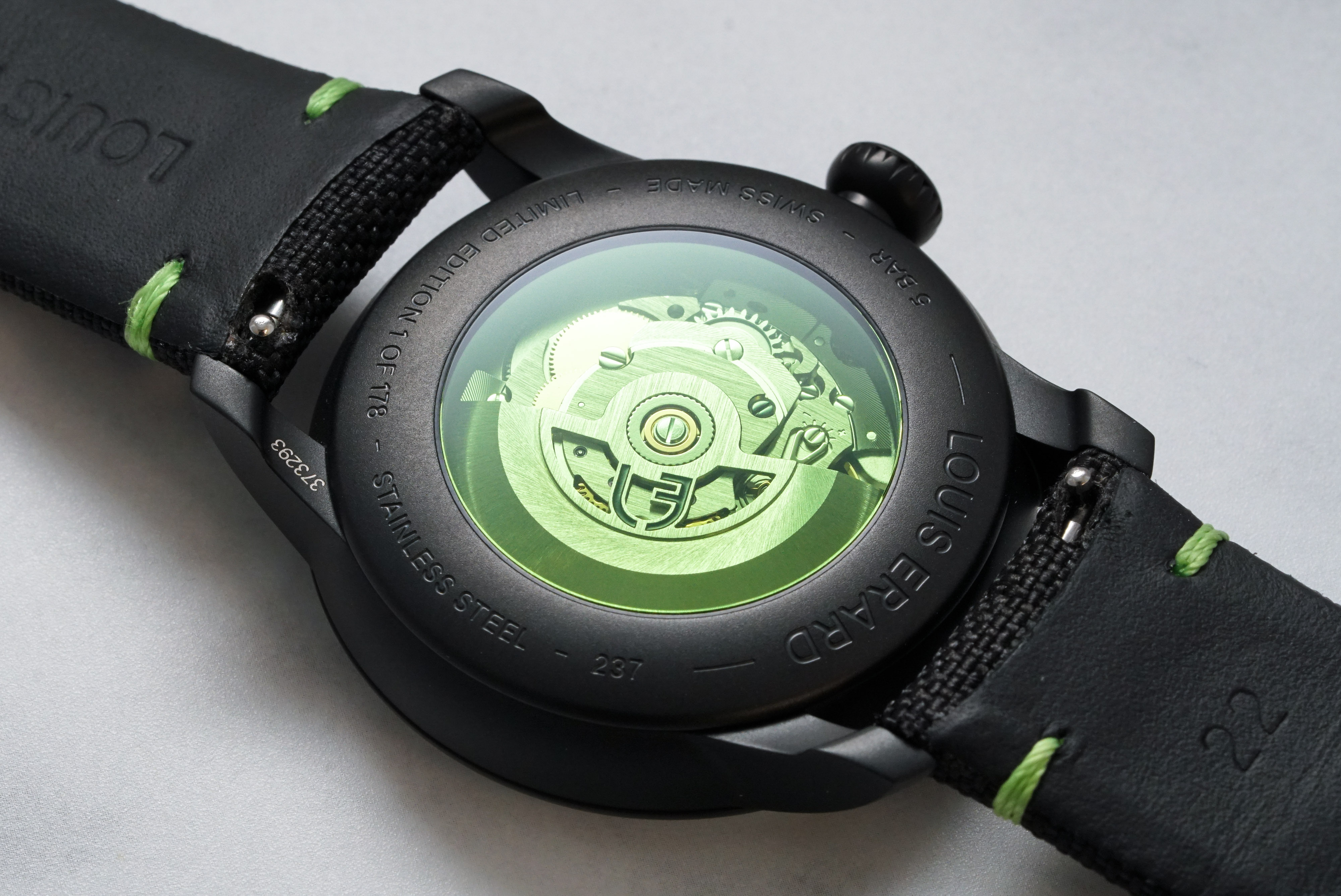 聯名款 Collaboration｜Le Régulateur Louis Erard x Label Noir