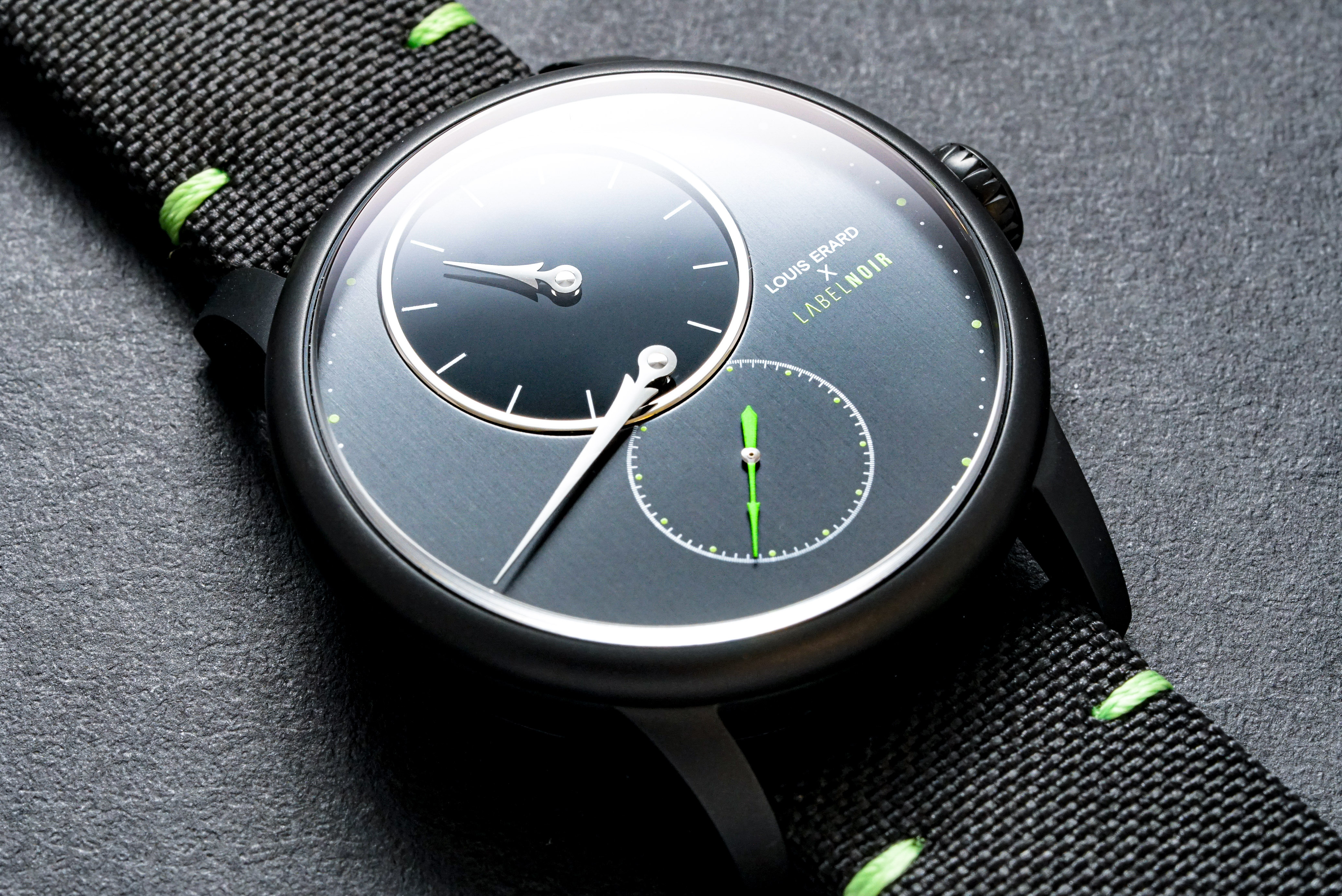 聯名款 Collaboration｜Le Régulateur Louis Erard x Label Noir