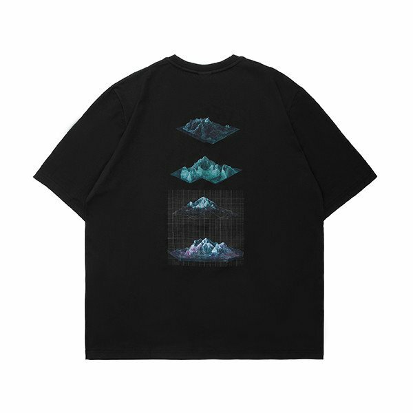 2023SS oqLiq Aura Protection Dimension Tee 短T 空間 冰山 現貨 (23ST08)