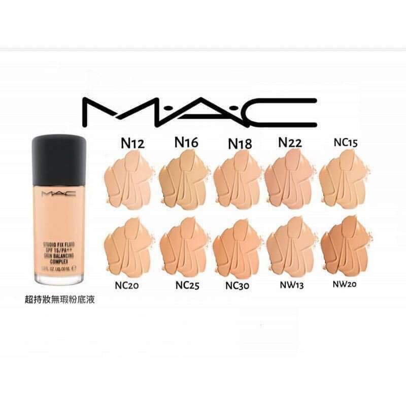Mac超持妝無瑕粉底液30ml