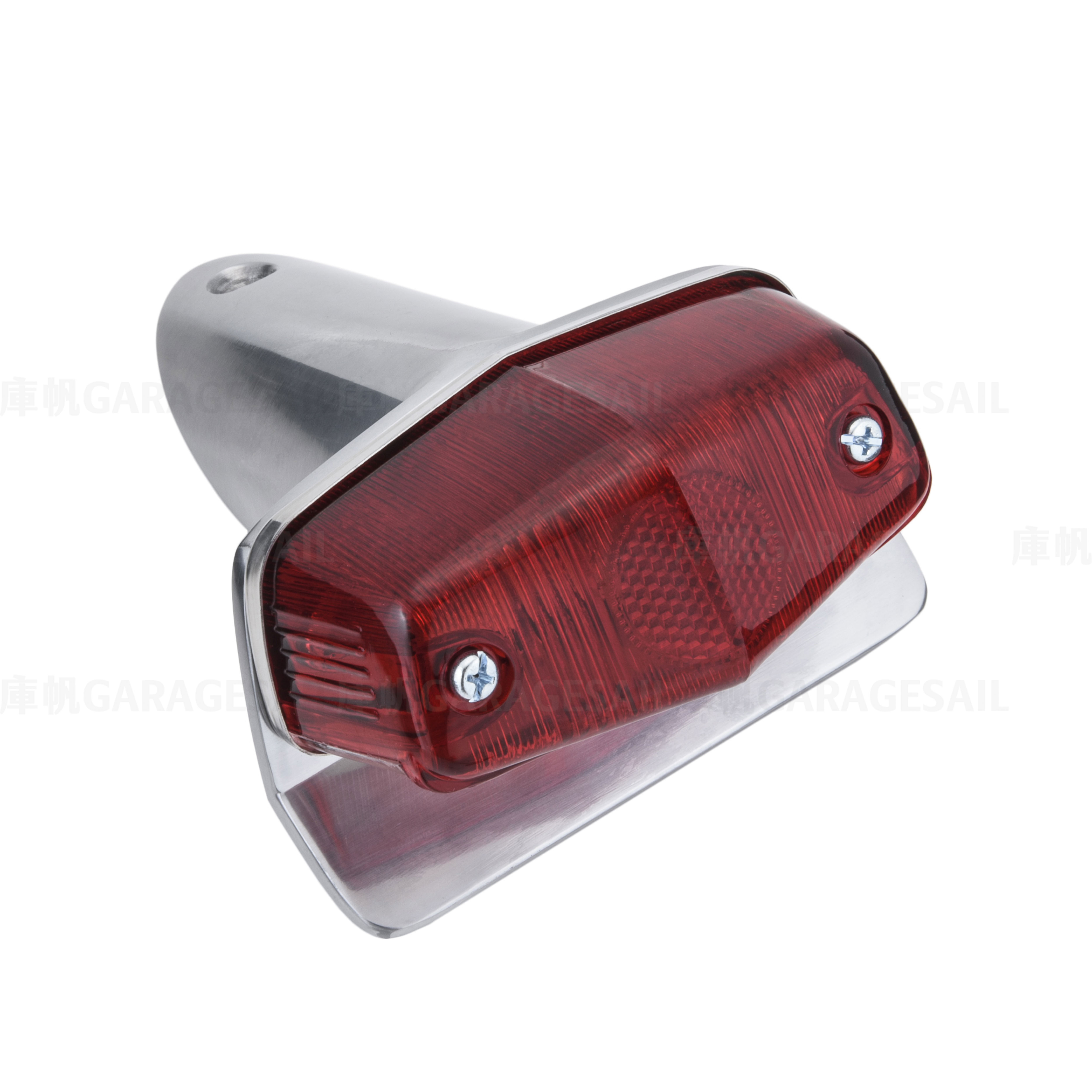 LED 單燈式 尾燈 盧卡斯 L1 平燈座 拋光銀