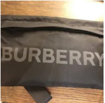 [S] BURBERRY LS POUCH,BLACK, 80528401-BLACK (SB48)