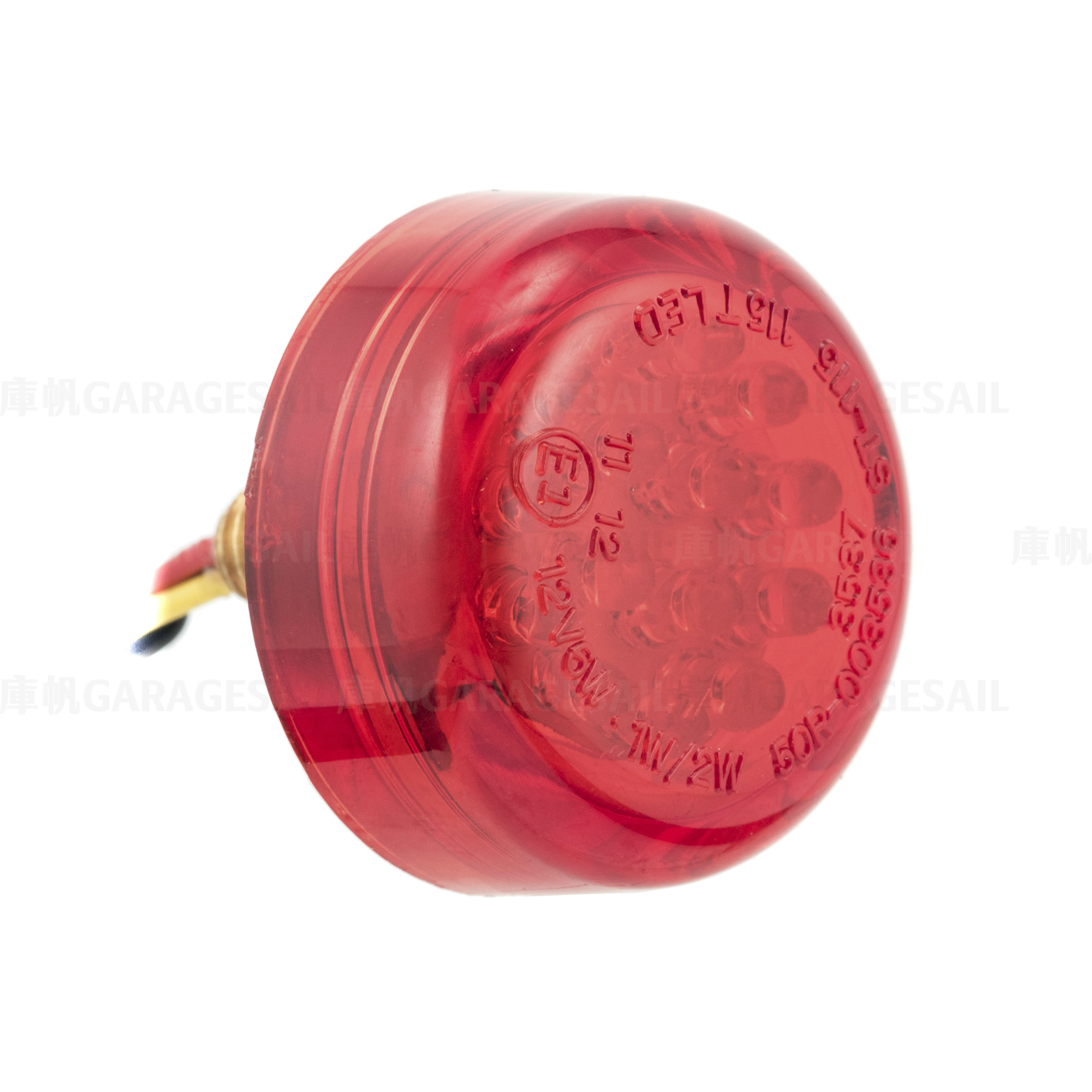 LED 尾燈 小圓 M30 紅