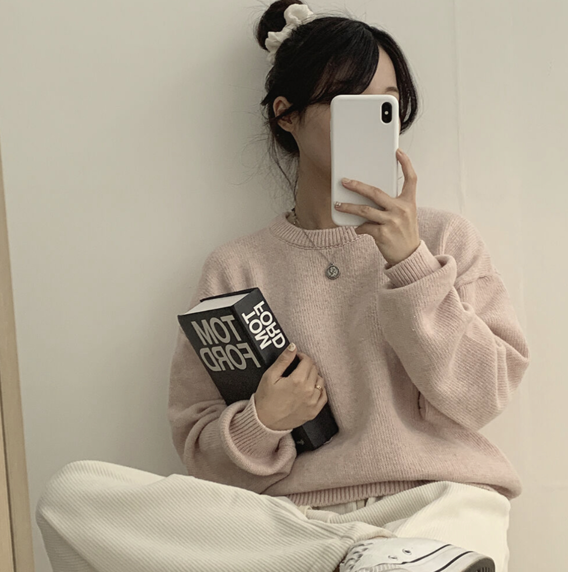 KR UNISEX圓領針織上衣 (12 COLORS)