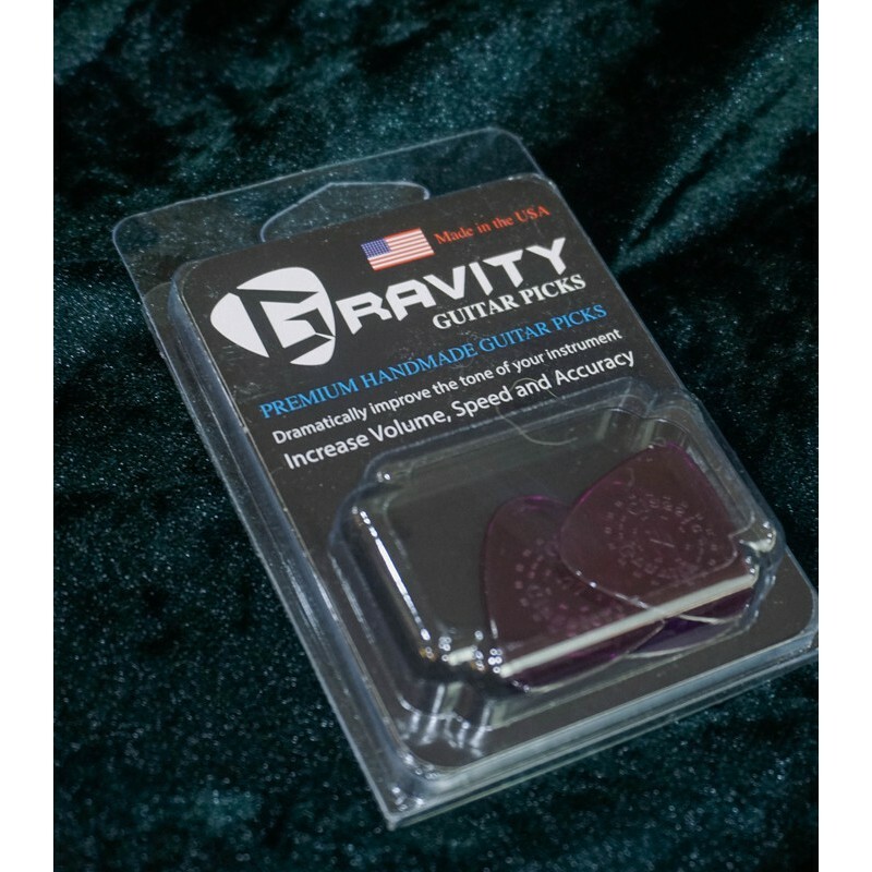 Gravity 美國 手工彈片 Pick 民謠輕薄三片組 木吉他 0.90mm