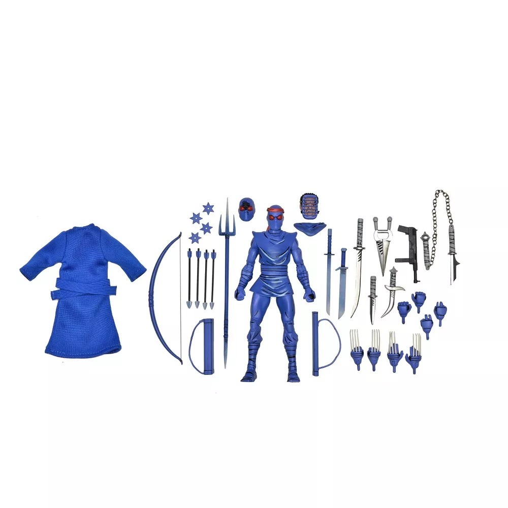 忍者龜 Mirage Comics 7吋 腳族忍者 可動公仔